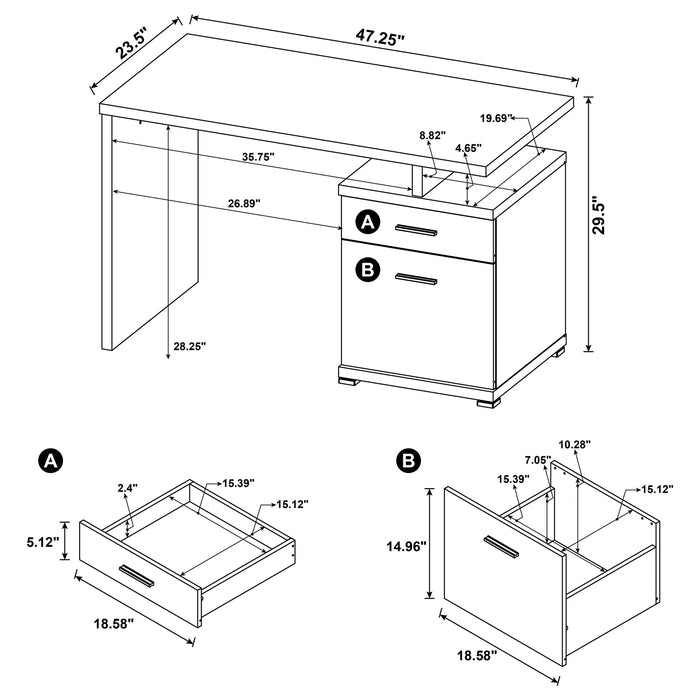 Irving Computer Desk