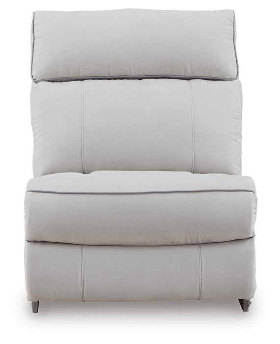 Social Pointe Reclining Sectional with Storage Consoles