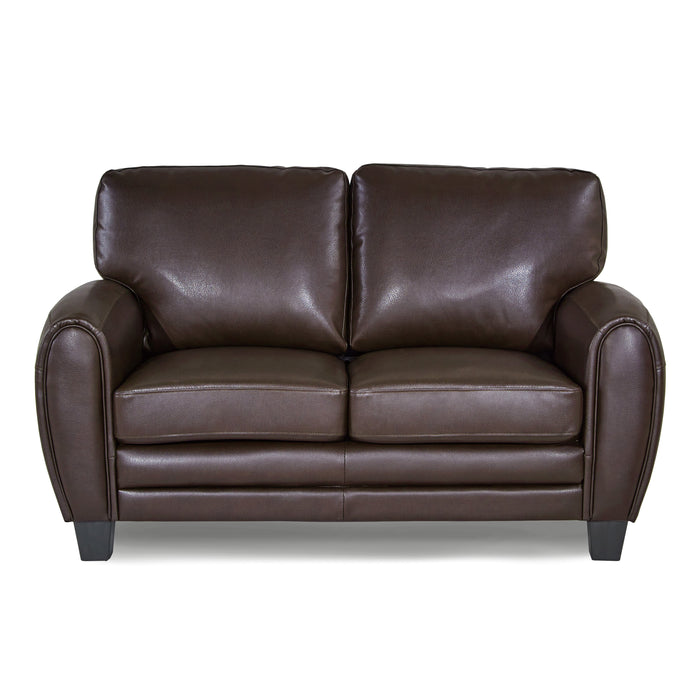 Rubin Loveseat in Brown - 9734DB-2