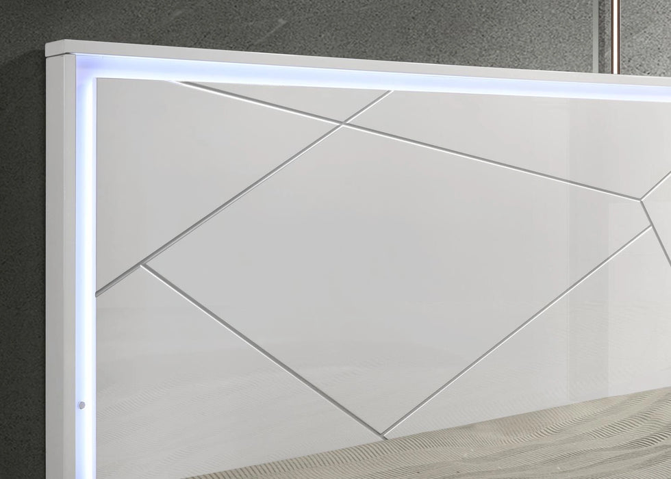 White Led Mirror