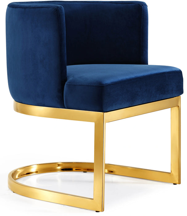 Gianna Navy Velvet Dining Chair