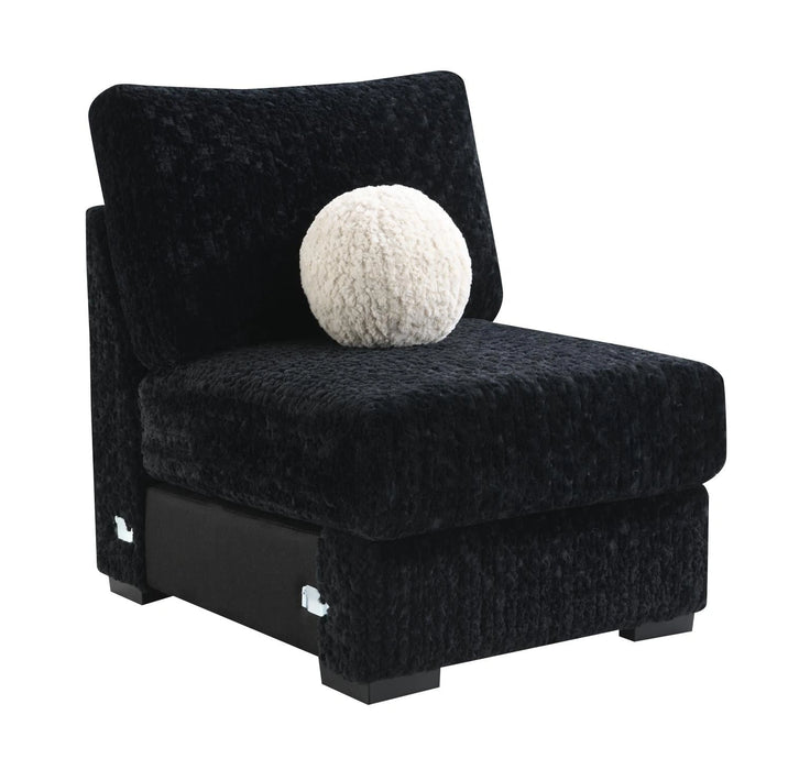 Black Corduroy Console
