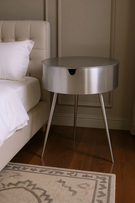 Bali Silver Night Stand