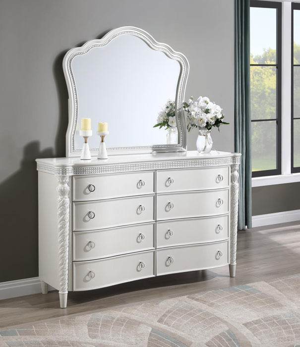 King Bed Frame - Dresser - Mirror - Chest - Nightstand