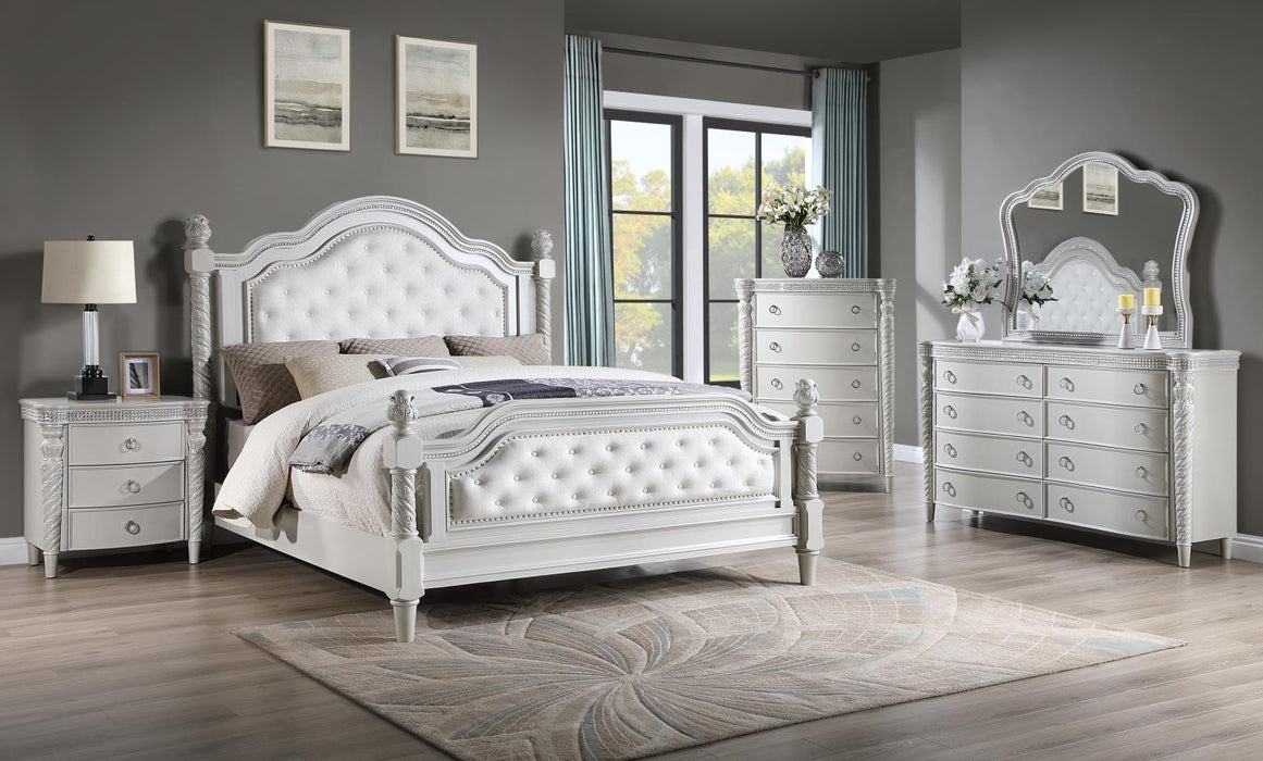 King Bed Frame - Dresser - Mirror - Chest - Nightstand