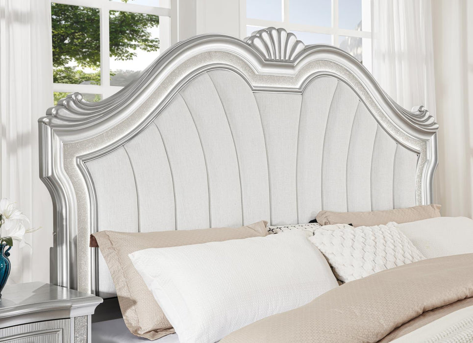 Silver King Bed