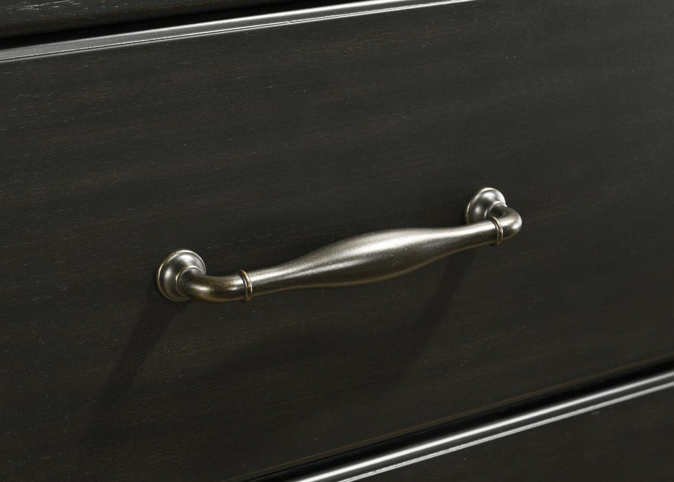 Charcoal Black King Bed