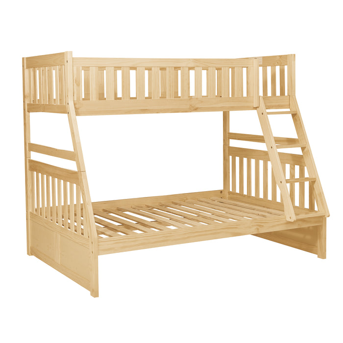 Bartly (3) Twin/Full Bunk Bed in Natural - B2043TF-1*