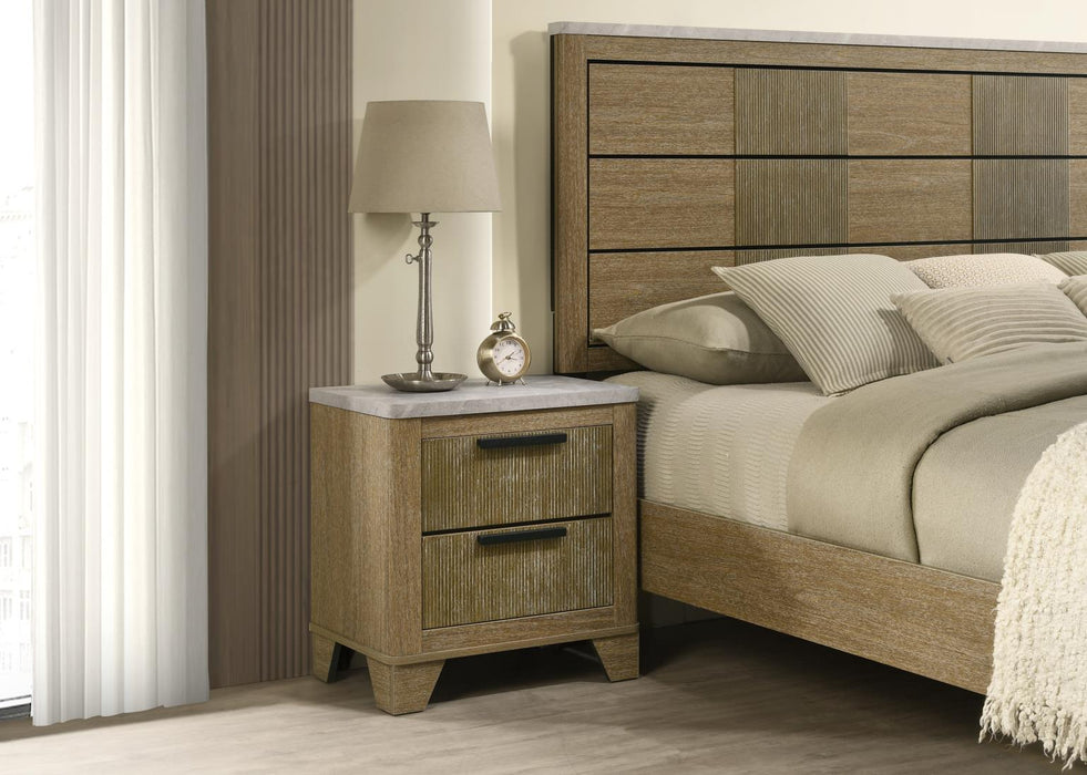 Aspen Oak King Bed