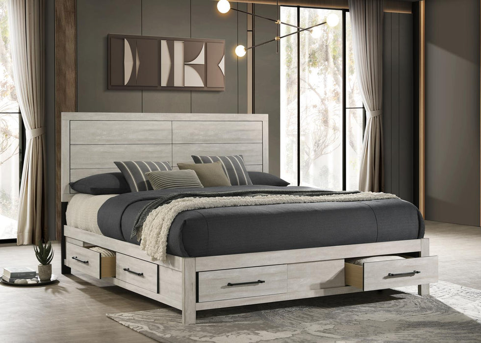 Queen Bed Frame - Dresser - Mirror - Chest - Nightstand