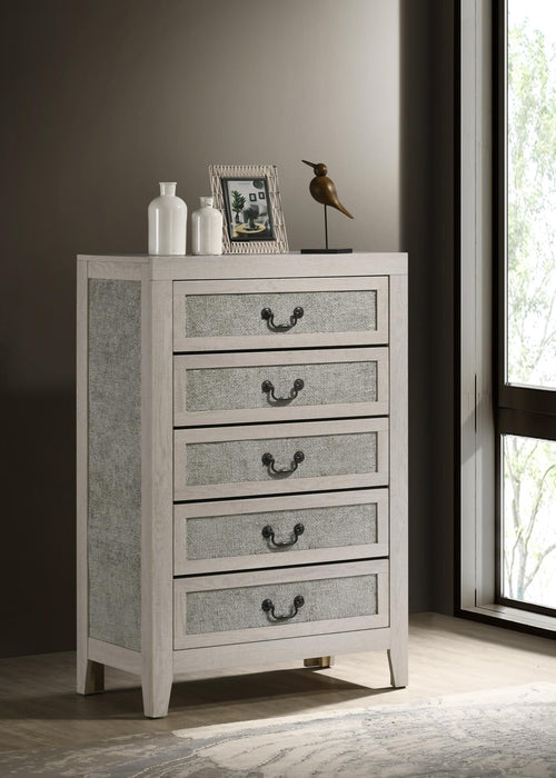 Queen Bed Frame - Dresser - Mirror - Chest - Nightstand