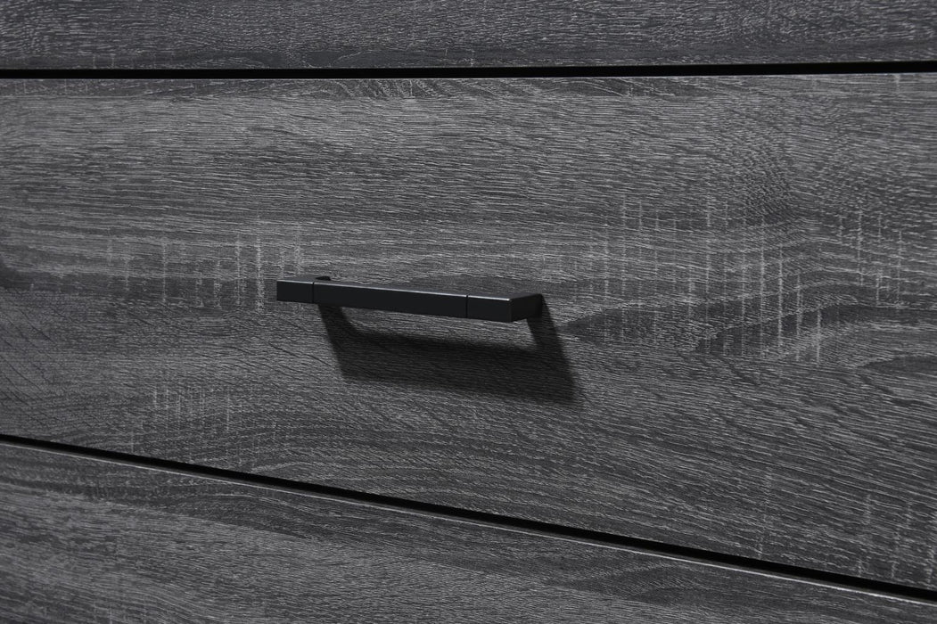 B517 Dark Gray Bed