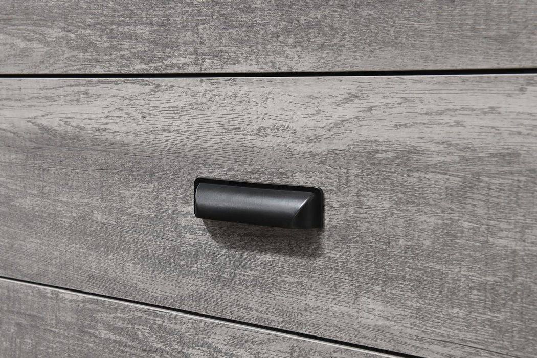 B520 Gray Wash Bed