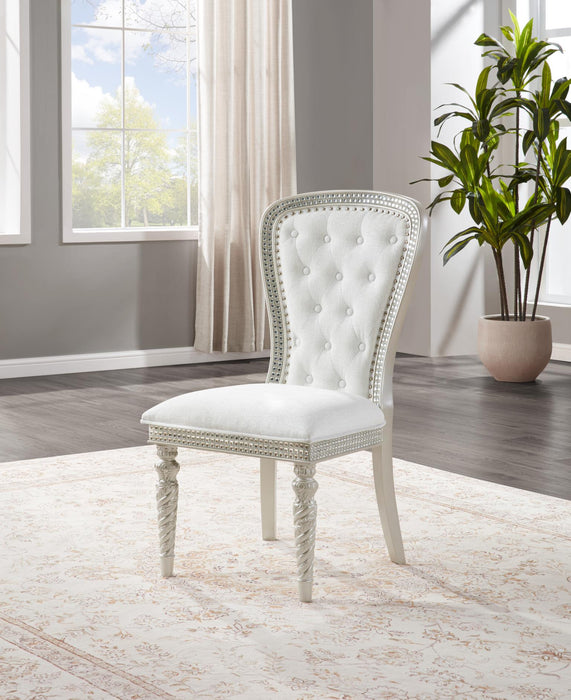 Silver Dining Table