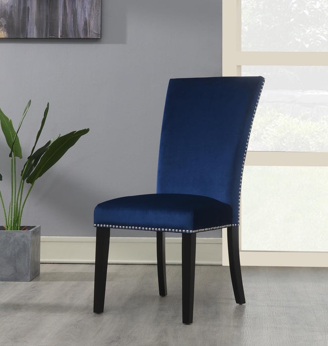 Gray Velvet Dining Chair (Price Per Chair/Moq 2)
