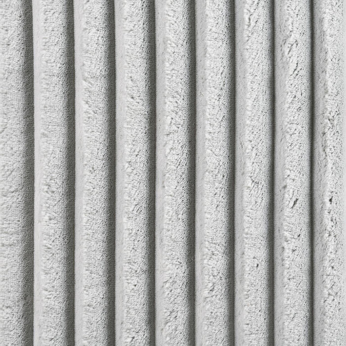 Gray Corduroy Motion Chair