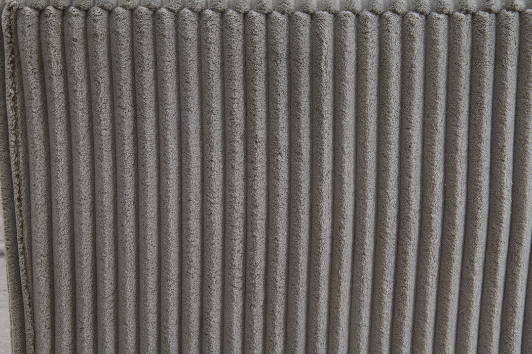 U243 Gray Armless Chair