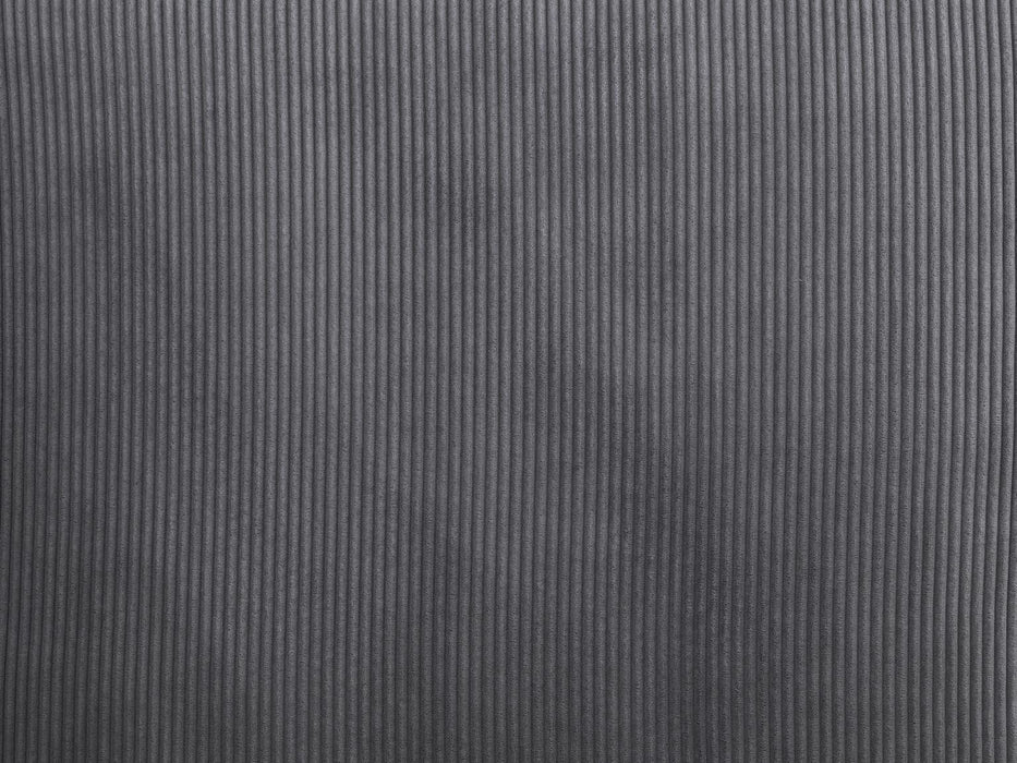U253 Gray Armless Chair With Pillow