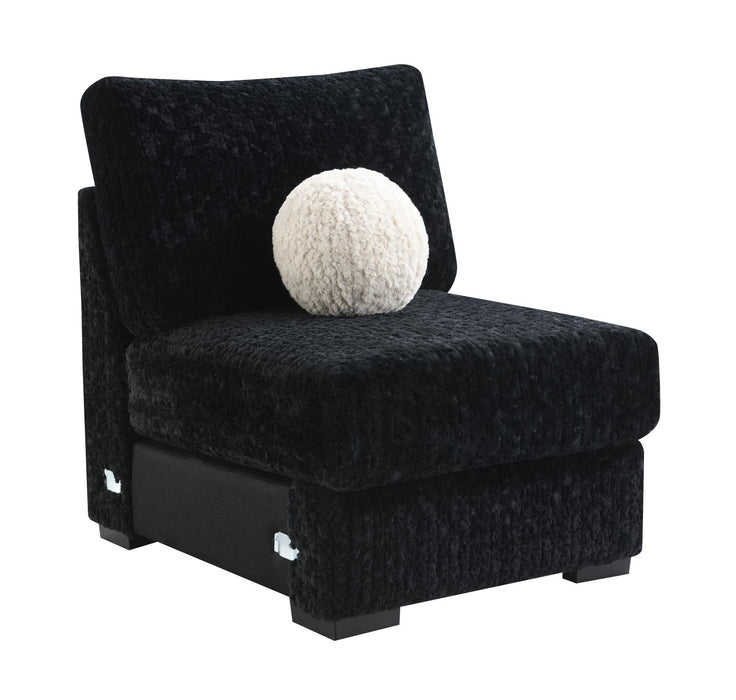 Black Corduroy Console
