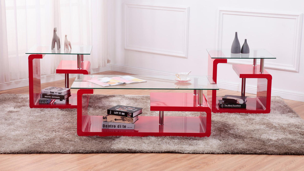 Astoria END TABLE (2/BOX) - T308E-RD