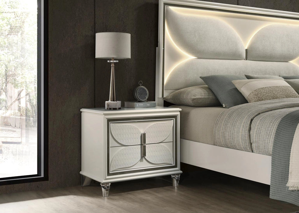 Mysterious Gold Night Stand