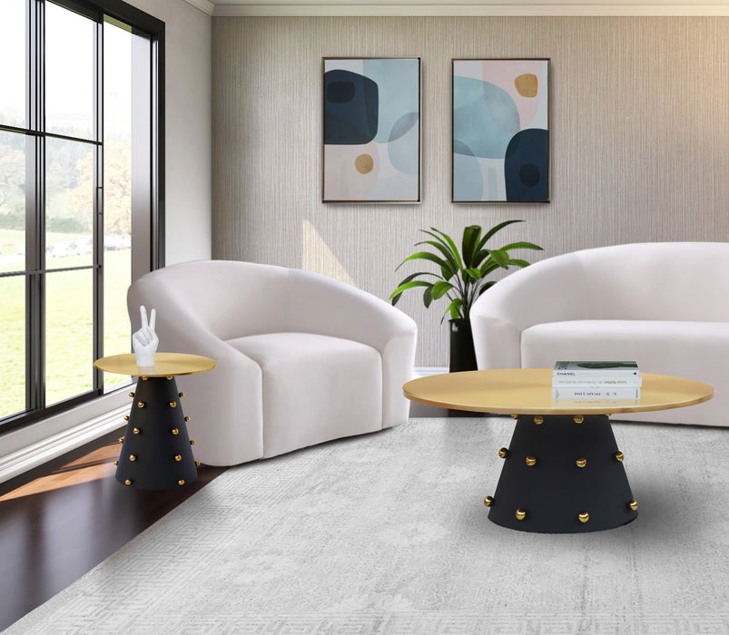 Raven Black / Gold Coffee Table