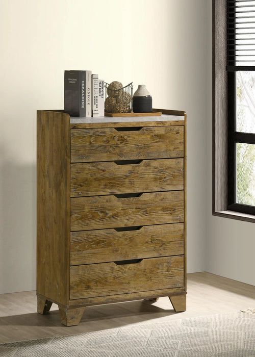 King Bed - Dresser - Mirror