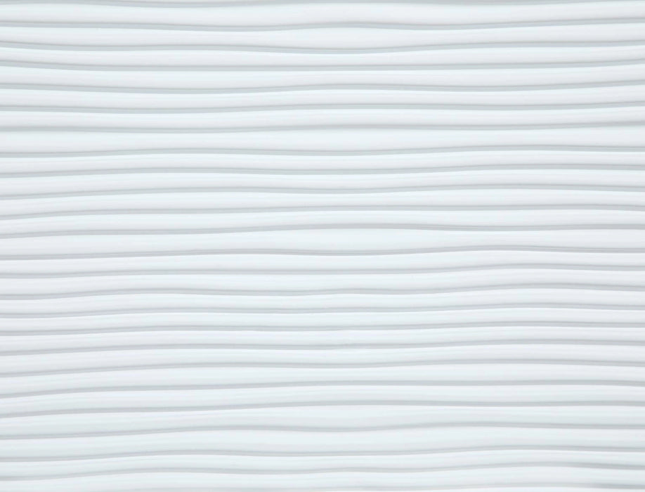 White Led Queen Bed