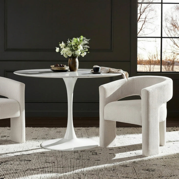 Tulip White Dining Table