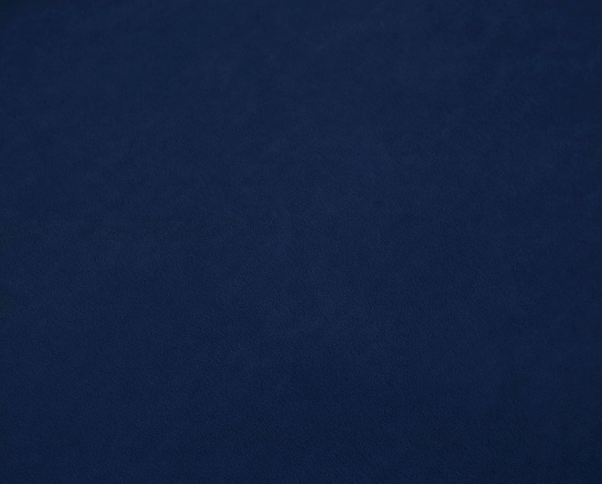 Cozy Navy Velvet Cloud Modular Armless Sofa