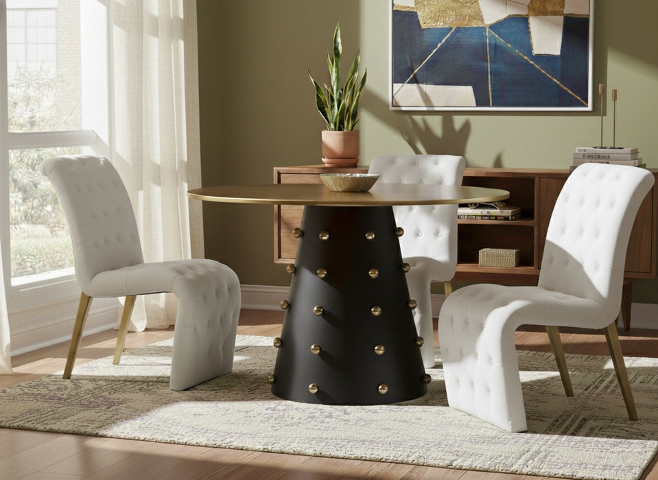 Raven Black / Gold Dining Table