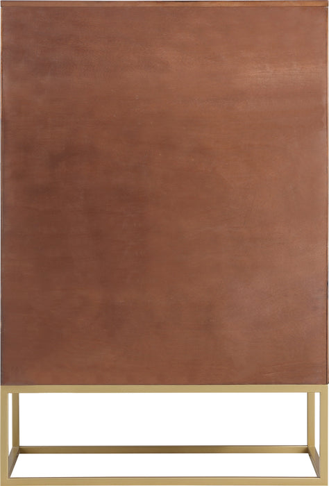 Maxine Cherry / Gold Chest