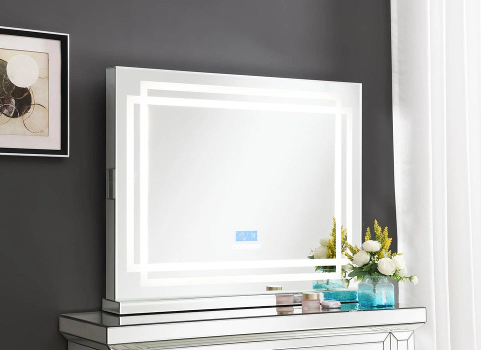 G-310 Glamour Vanity Set-Dresser and Mirror Bluetooth Speaker With Lights