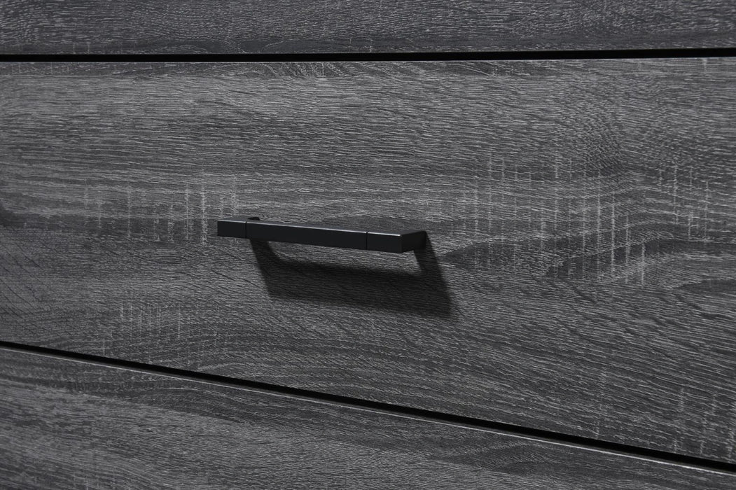 B517 Dark Gray Bed