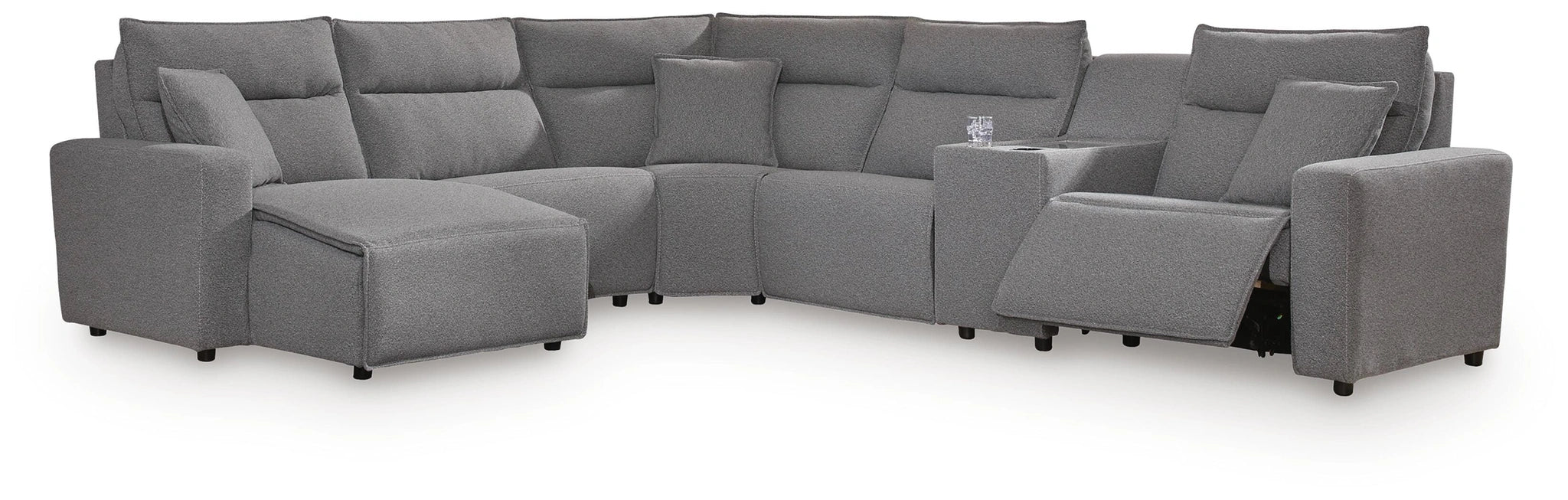 Modmax II Power Reclining Sectional with Chaise and Console