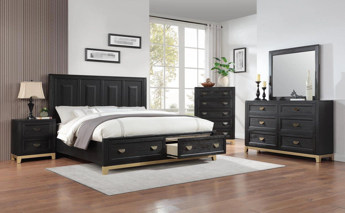 B236 Bed Frame-Dresser-Mirror-Chest-Nightstand