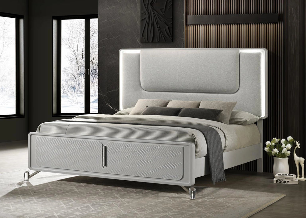 Cool Gray Bench