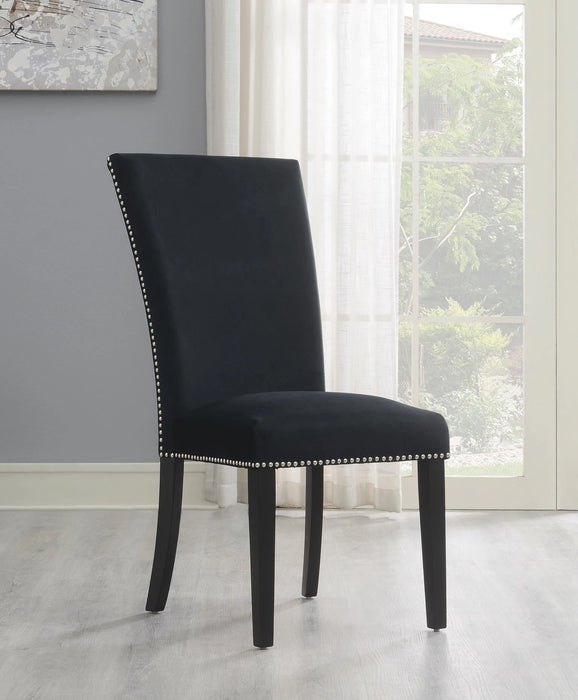 Blue Velvet Dining Chair (Price Per Chair/Moq 2)