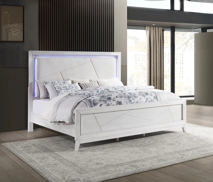 Queen Bed Frame - Dresser - Mirror - Chest - Nightstand