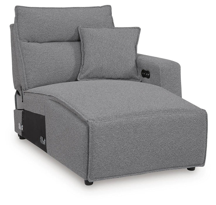 Modmax II Power Reclining Sectional with Chaise and Audio Console