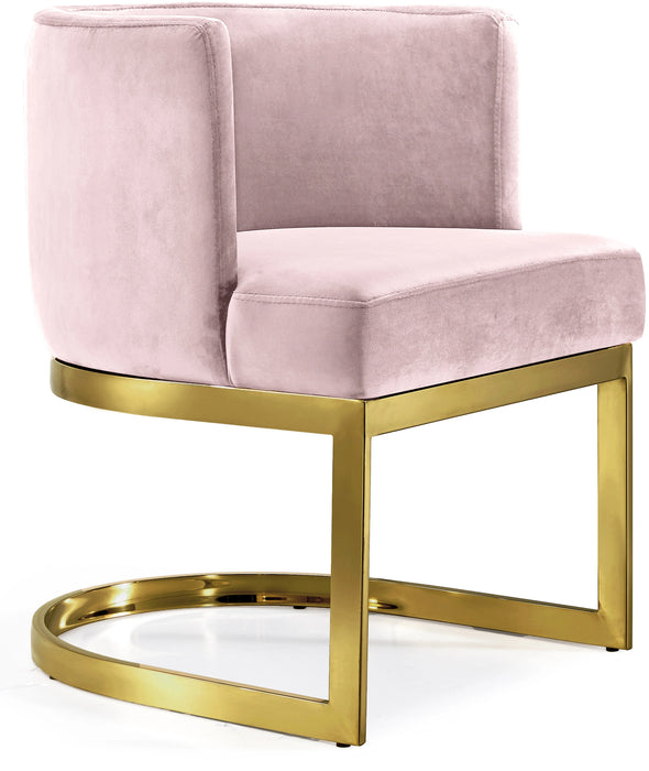Gianna Pink Velvet Dining Chair