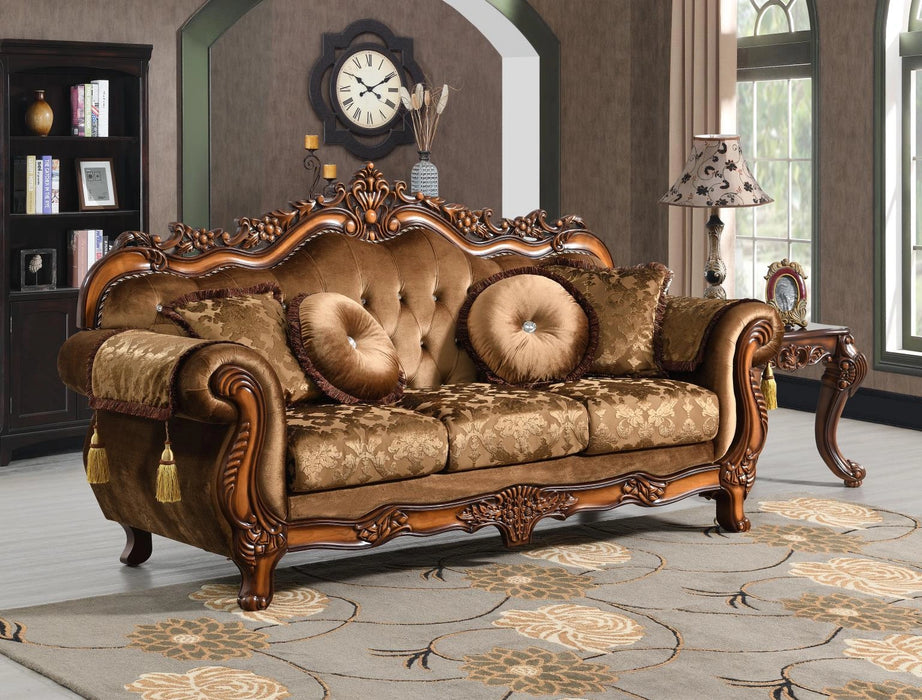 U205 Traditional Brown Chair