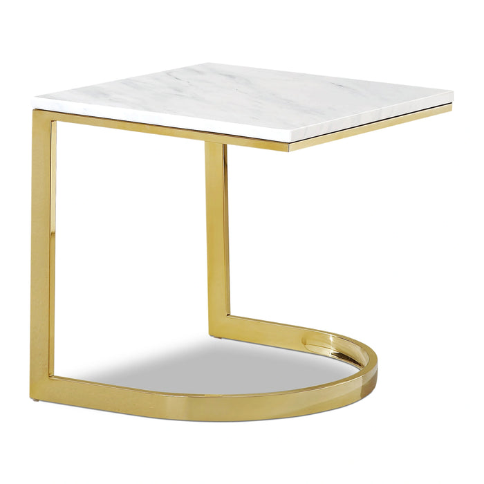 London Gold End Table