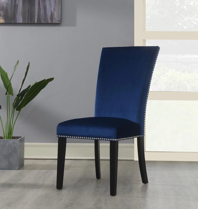 Gray Velvet Dining Chair (Price Per Chair/Moq 2)