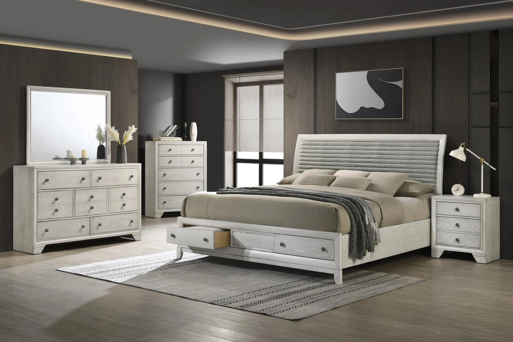 King Bed Frame - Dresser - Mirror - Chest - Nightstand