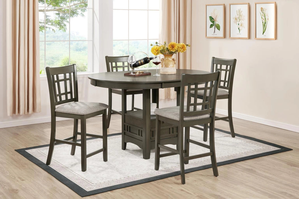 Dining Table & 4 Side Chairs