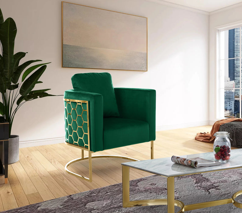 Casa Green Velvet Chair