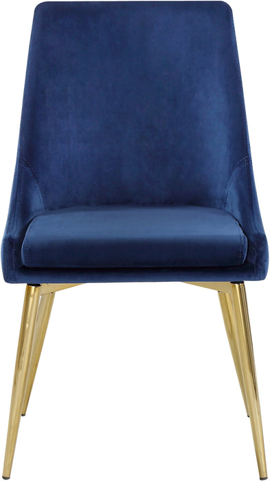 Karina Navy Velvet Dining Chair