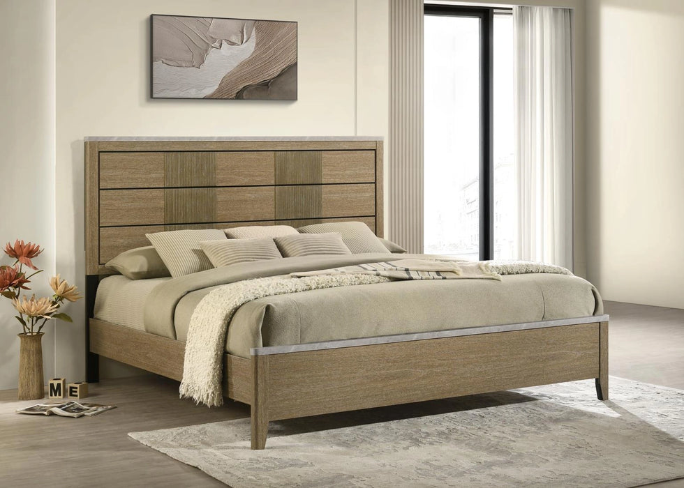 King Bed Frame - Dresser - Mirror - Chest - Nightstand