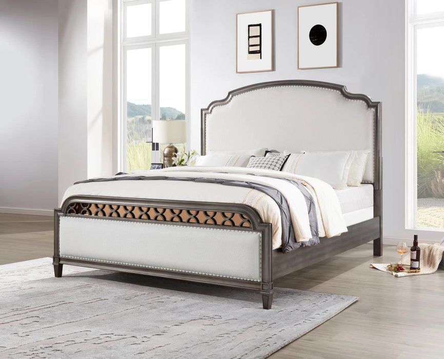 Gray King Bed